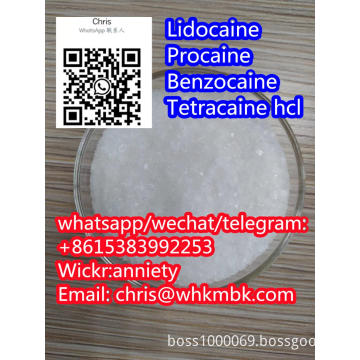 whatsapp: +86 153 8399 2253 Procaine Benzocaine Tetracaine hcl